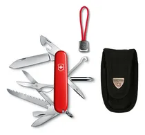 Comprar 1.4713- Navaja Suiza Victorinox Fieldmaster + Funda + Cordón Color Rojo