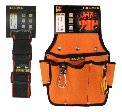 Imagen 4 de 8 de Toolmen T90 Cartuchera Portaherramientas Con Cinturon T95