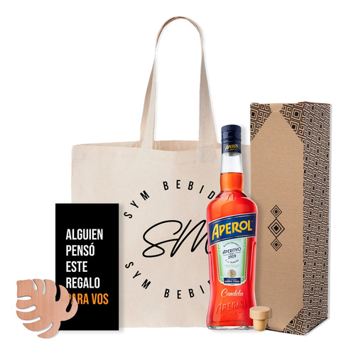 Combo Kit Aperitivo Aperol 750ml Grabado