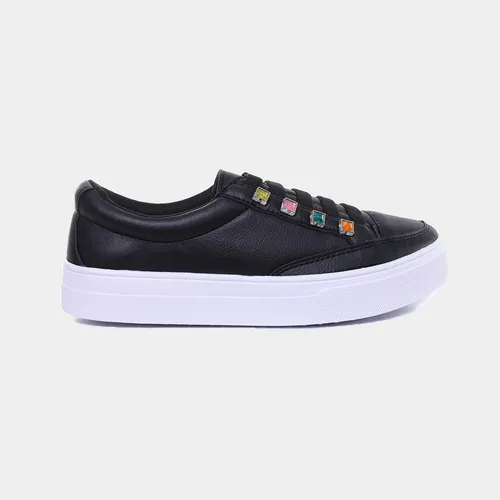 Tênis Casual Feminino De Elástico Muito Confortável