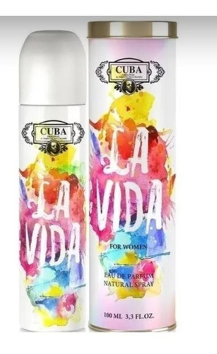 Perfume Cuba La Vida  X 100 Ml Original