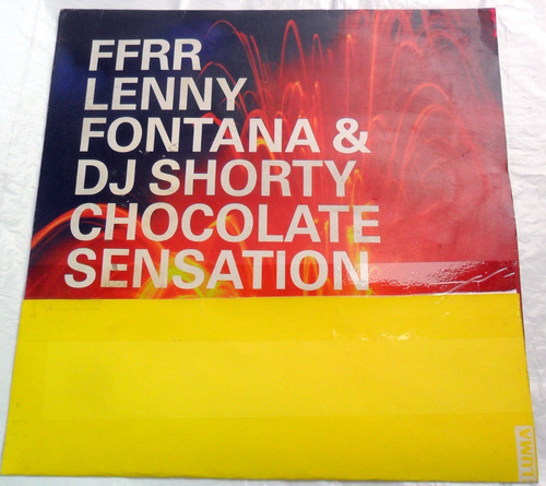 Lenny Fontana & Dj Shorty - Chocolate Sensation 2000 Maxi Ex (Usado)