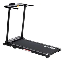 Caminadora Eléctrica Plegable Portátil Pantalla Lcd 2hp 12km Color Negro