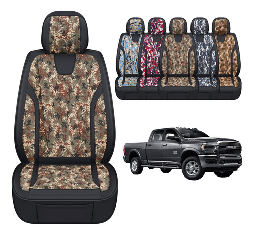 Gxt Dodge Ram Funda Para Asientos Delanteros Apta Para Camio