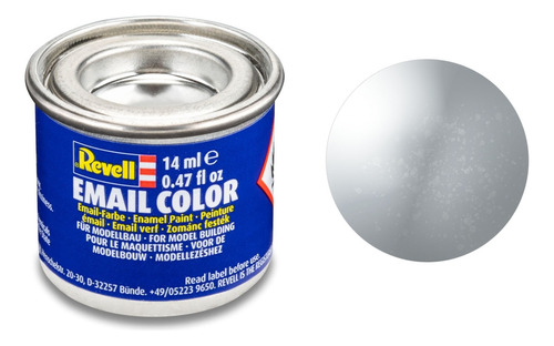 Pintura Revell Enamel Metálico 321 90 Plata - Silver