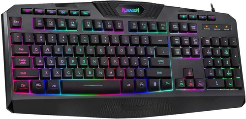 Teclado Gamer Redragon Harpe Pro Anti-ghosting Full Rgb