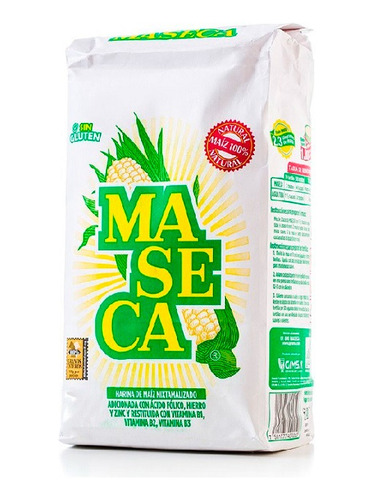 Harina Maseca Caja Con 10 Piezas De 1 Kilo