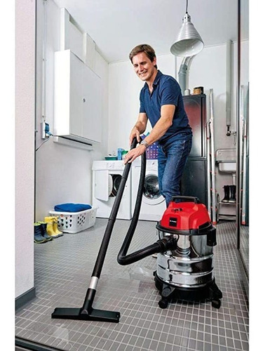 Imagen 2 de 6 de Aspiradora Sopladora 1250w Para Agua Y Polvo 20lts Einhell G