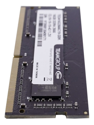 Memoria Teamgroup Notebook 16gb Ddr4 2666mhz Ted416g2666c19