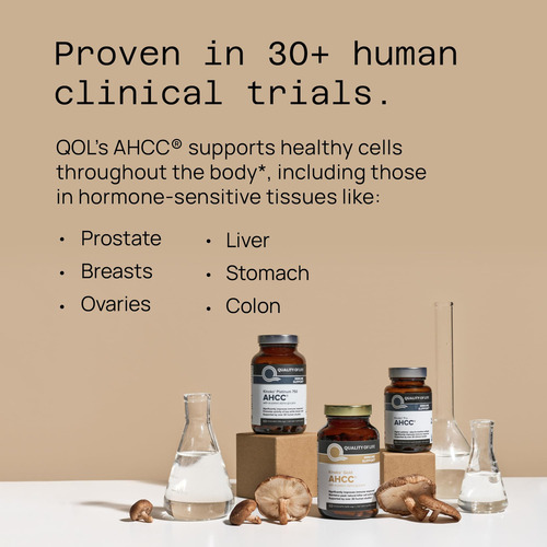 . Suplemento Quality Of Life Premium Ahcc Immune Support