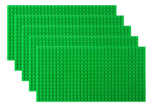 Base Placa Para Bloques De Construcción 16x32 Puntos 4 Pza