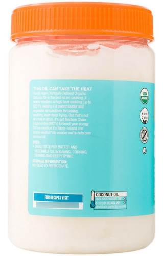 Imagen 6 de 6 de Aceite De Coco Orgánico Virgen