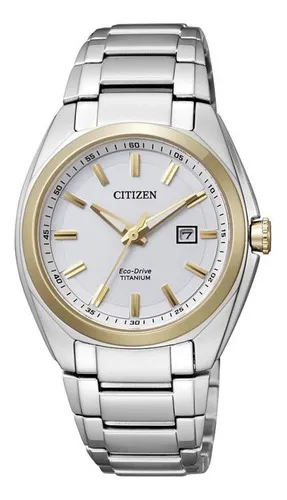 Reloj Citizen Titanium Analog para hombre de acero BM757080E