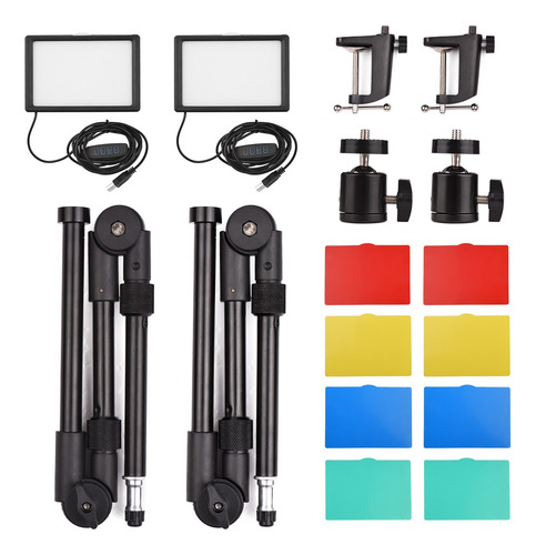 Andoer - Kit De Iluminación Usb Para Videoconferencia (inclu
