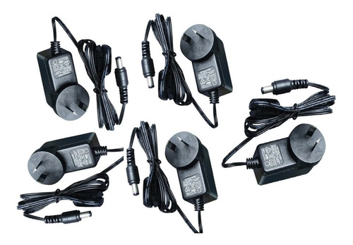 Imagen 1 de 6 de Fuente Switching 12 V 1 A Cámara Cctv Led Router X 5 Uni.