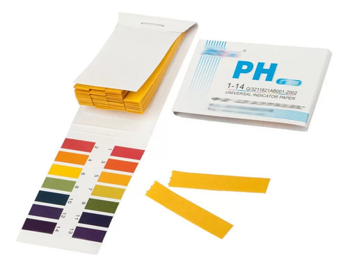 Pack 80 Tiras De Ph 0 - 14 - Pehachímetro Phmetro Medidor