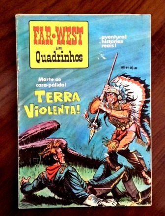 Far-west Em Quadrinhos Nº 1 -o Livreiro-1970-daniel Boone