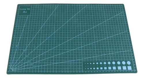 Tabla De Cortar A3 Líneas De Rejilla Pvc Mat Papel Autocurat