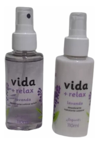 Tojo Vida + Relax Lavanda 2x110ml - Jequiti