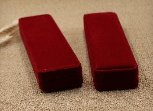 Imagen 2 de 7 de Caja De Terciopelo Reloj Collar 22x6x3cm