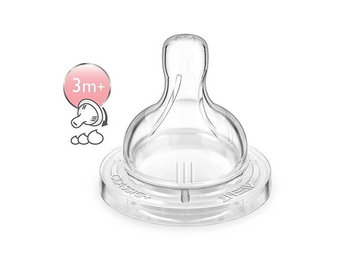 Tetina Mamila Philips Avent Classic Flujo Variable 2 Piezas