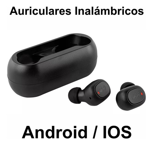 Auriculares Inalámbrico Qcy T1c Bluetooth Negro Envío Gratis