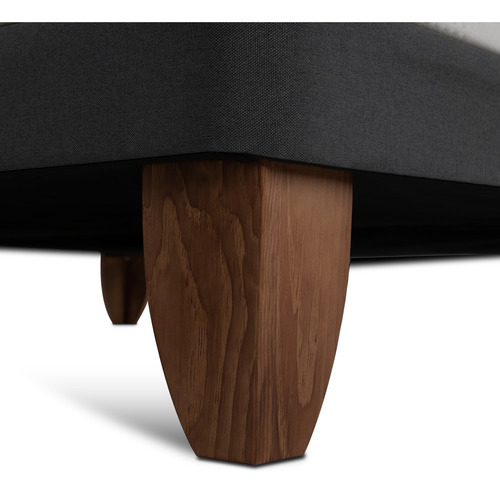 Cama Europea Gris