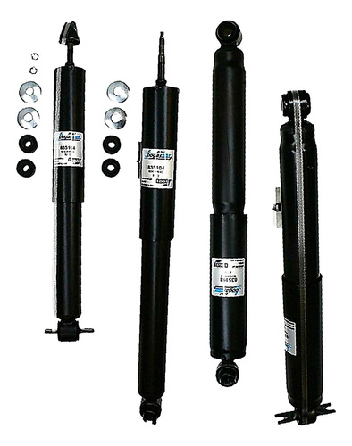 1) Set Amortiguadores Gas Boge Cherokee L4 2.1l 85 - 87