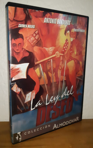 Dvd La Ley Del Deseo Pedro Almodóvar, Antonio Banderas 