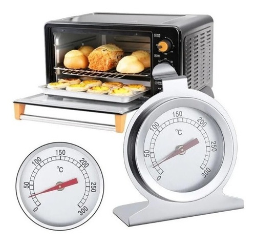 Termometro / Pirometro Para Horno 0° A 300°c, Cocina