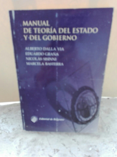 Manual De Teoría Del Estado Y Del Gobierno