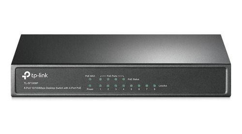 Switch Tp-link Tl-sf1008p 8 Puertos | Con 4 Puertos Poe