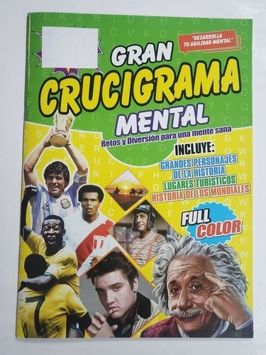 Gran Crucigrama Mental, Full Color (2 Libros)