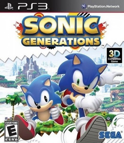 Sonic Generations Ps3 Fisico