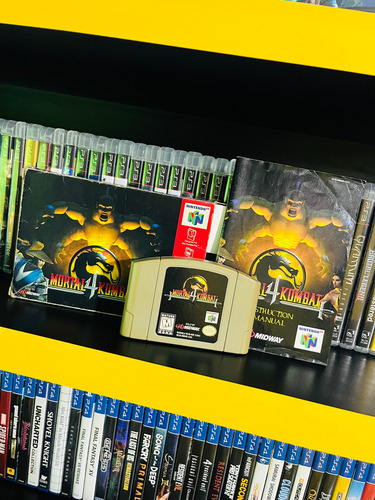 Mortal Kombat 4 - Nintendo 64 (completo) (Usado)