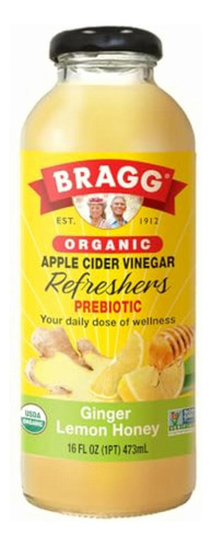 Bragg- Bebida De Vinagre De Sidra De Manzana Orgánica Sabor