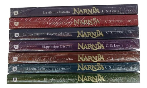 Saga Las Crónicas De Narnia 7 Libros