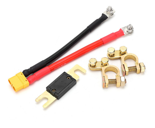 Kit De Conexión De Batería De Coche Con Cable De Extensión X