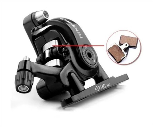 Imagen 2 de 3 de Caliper P/ Bici Freno Ruta Disco Flat Mount Tektro Md-c550