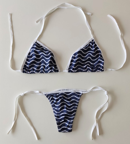 Bikini Triangulo Clasica Estampada