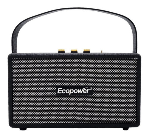 Caixa De Som Speaker Ecopower Ep-2226 Bluetooth/usb Preta