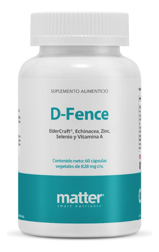 D-fence Matter Vit A Selenio Zinc Echinacea Mejora Defensas Sabor Sin Sabor