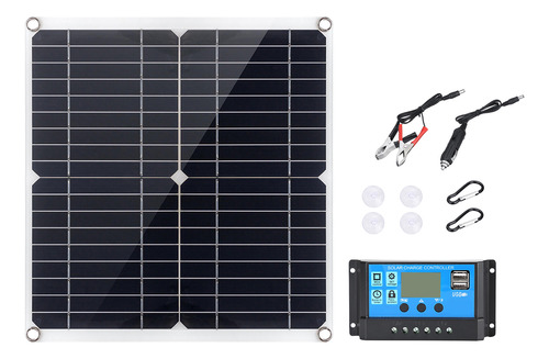 Placa De Carga, Kits De Baterías, Solar De 50 A, Carga Solar