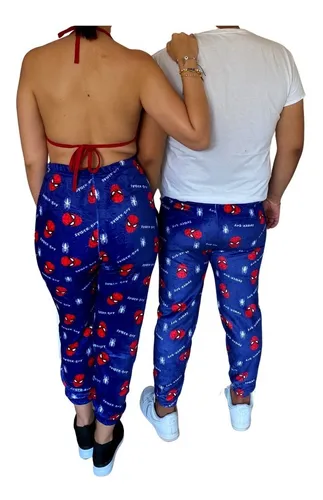 Pijama Duo Hombre Mujer Spiderman