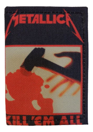 Billeteras De Metallica Cordura Rockería Que Sea Rock