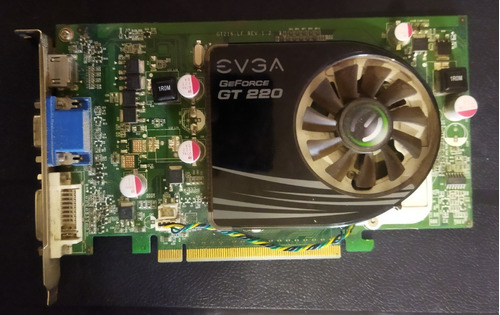 Imagen 1 de 6 de Tarjeta De Video Nvidia Geforce Gt220 1gb Ddr3 