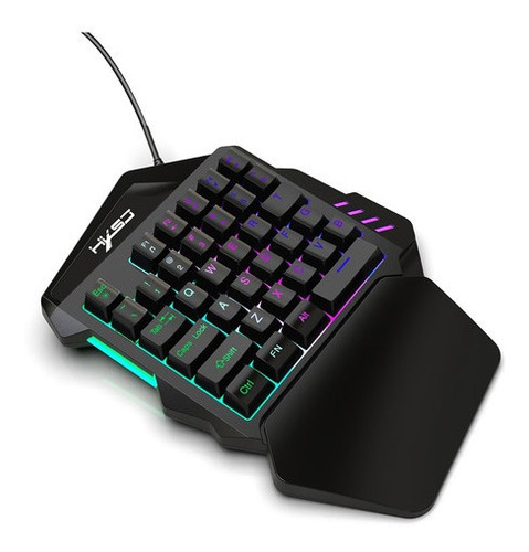 35 Teclas 1 Teclado Mão + Mouse Hxsj J50 Gamer