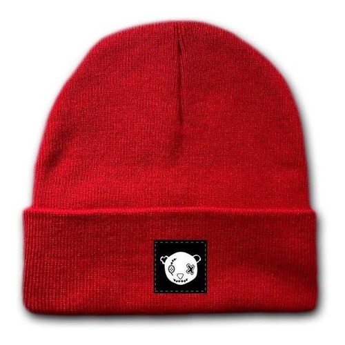 Gorro De Lana Beanie Unisex Rojo Avershy Box.