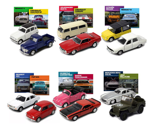 Autos Clasicos Clarin 1:38 - Coleccion Completa X 12 Autos