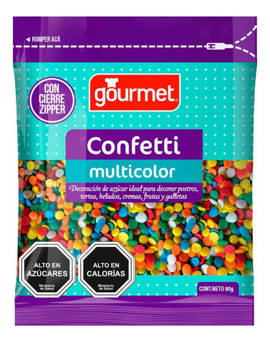 Mostacilla Confetti Sprinkles  Gourmet 320gr